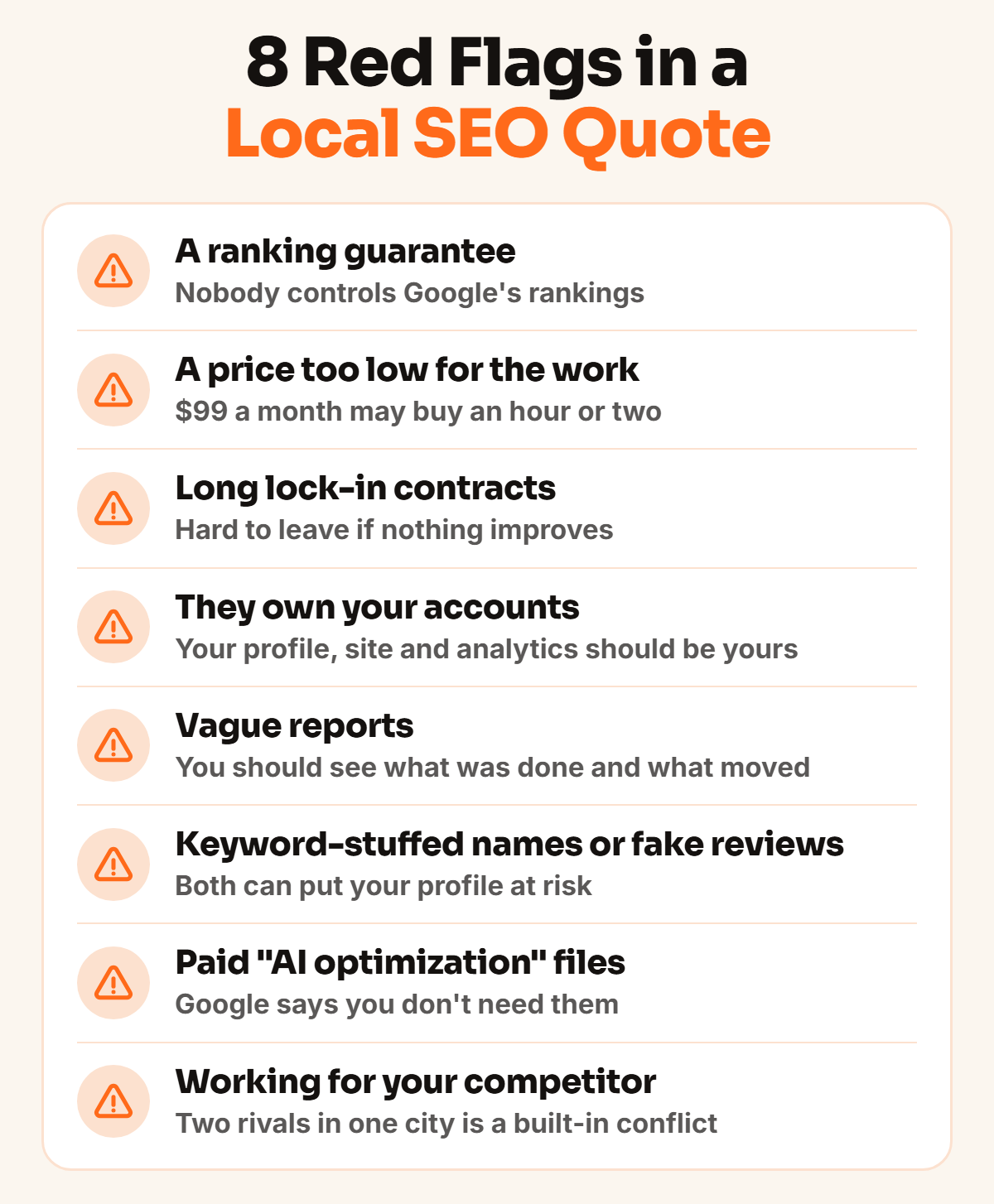 local-seo-red-flags-checklist